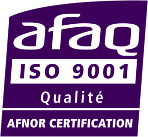 Logo iso 9001 Qualité, AFNOR CERTIFICATION